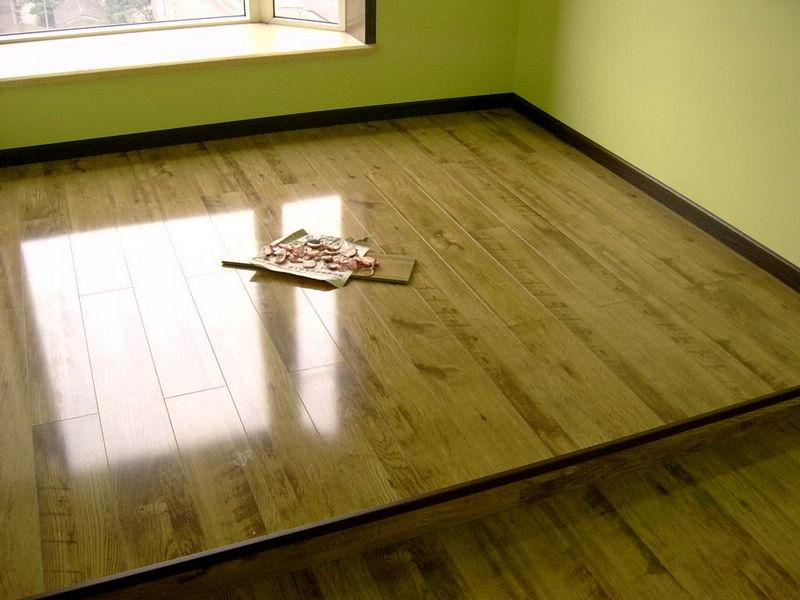 high gloss wood flooring